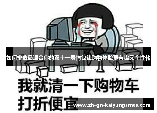 如何挑选最适合你的双十一表情包让购物体验更有趣又个性化