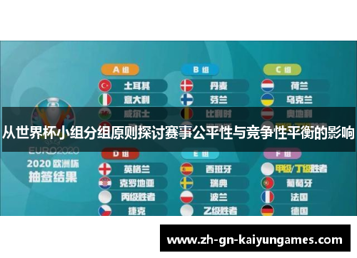 从世界杯小组分组原则探讨赛事公平性与竞争性平衡的影响