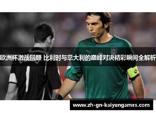 欧洲杯激战回顾 比利时与意大利的巅峰对决精彩瞬间全解析