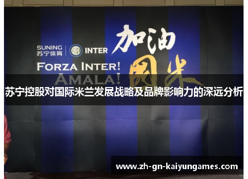 苏宁控股对国际米兰发展战略及品牌影响力的深远分析